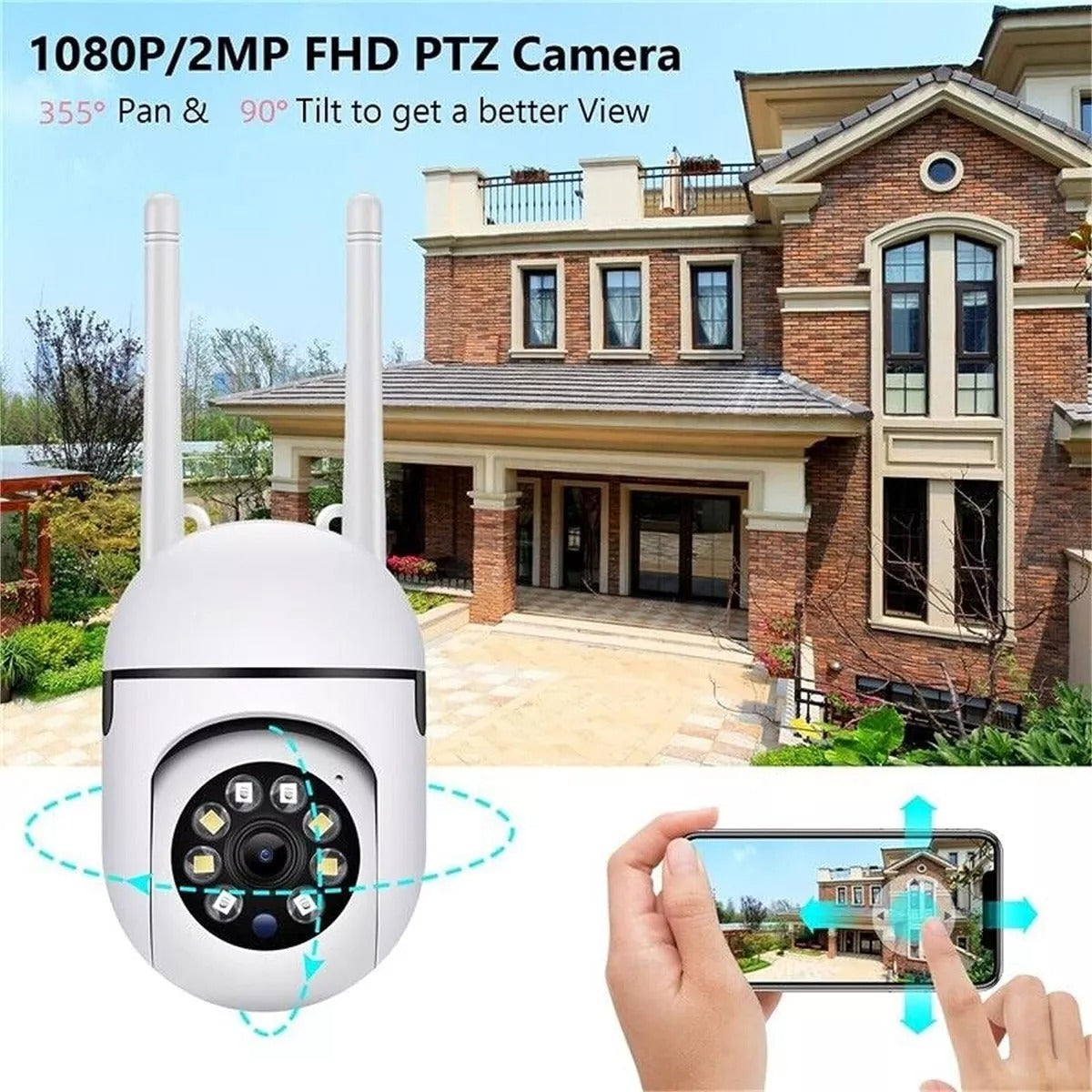 CAMARA IP 2 ANTENAS App V380.